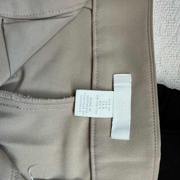 Bundle of H&M high-waist wide leg trousers - Picture 3 of 4